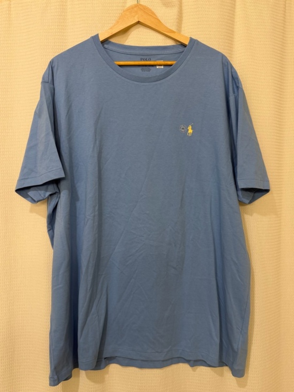 Polo Ralph Lauren Men’s Blue Crew Neck T-Shirt Short Sleeve Logo Tee XXL NWT